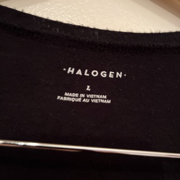 Asymmetrical Halogen Black Top‎ Size Large - Picture 4 of 11